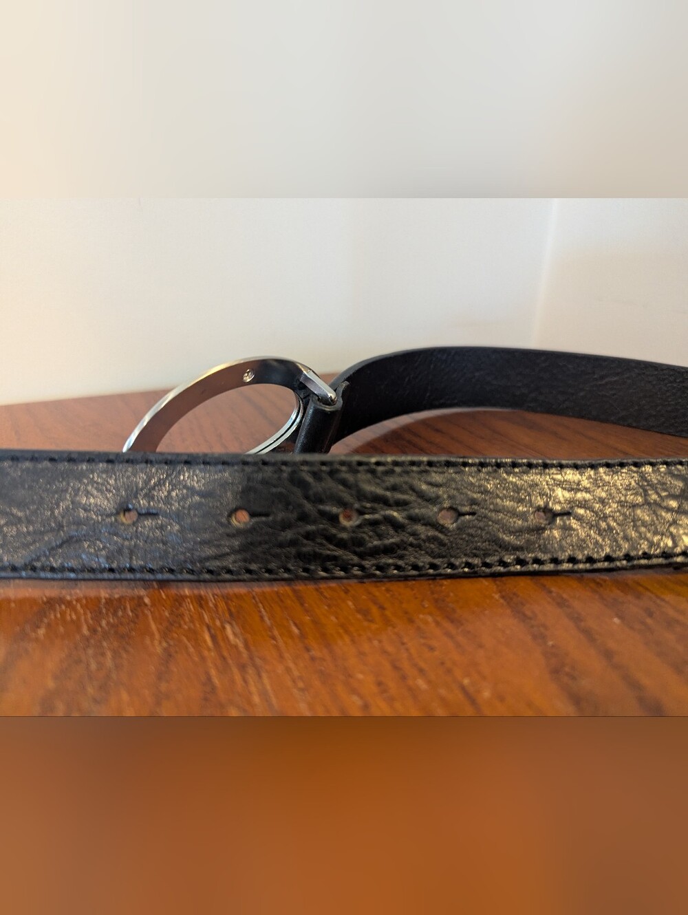 Y2K Vintage Jacob Leather Hip Belt Convertible Waist Belt, Made In Canada Size S - Picture 11 of 14